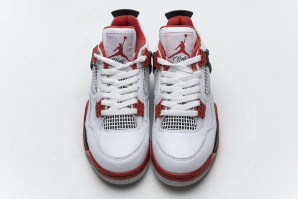 308497-110 Air Jordan 4 Retro Fire Red - Image 5