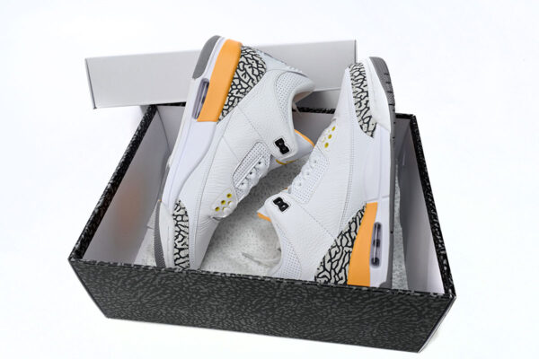 Air Jordan 3 Retro White Orange - Image 5