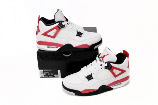 Jordan 4 Retro Red Cement DH6927-161 - Image 4