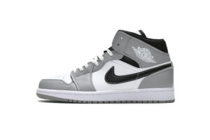 Air Jordan 1 Mid 'Light Smoke Grey' 554724-078